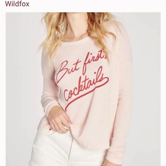 Wildfox statement sweatshirt. Extra small. NWT. - Picture 1 of 5